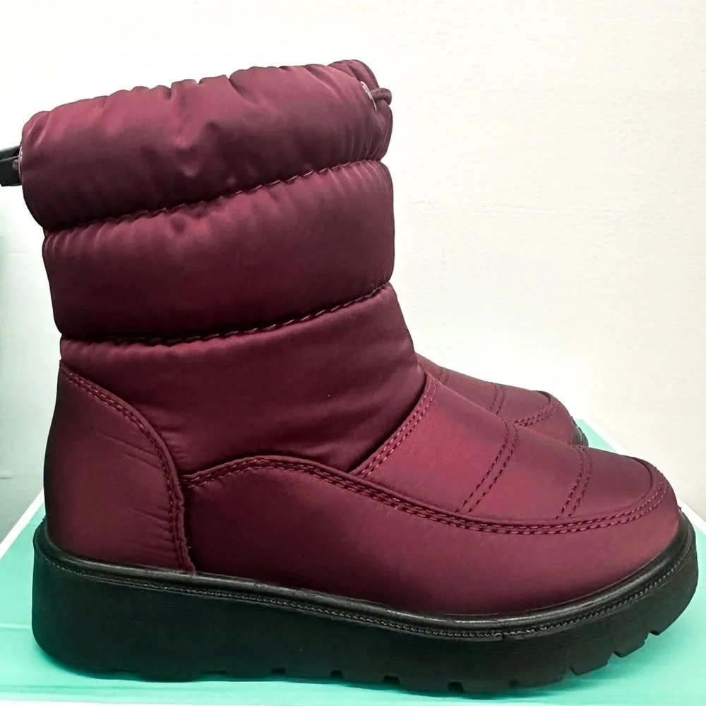 GIRLS Black Winter Snow/Rain Boots